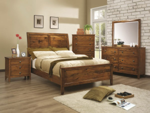 20 Wood Rustic Bedroom Furniture Ideas
