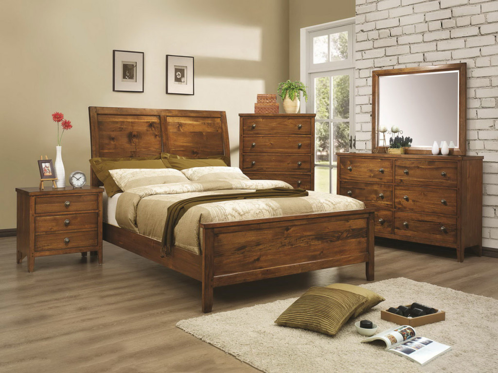 Wood Rustic Bedroom Furniture Ideas  EVA Furniture