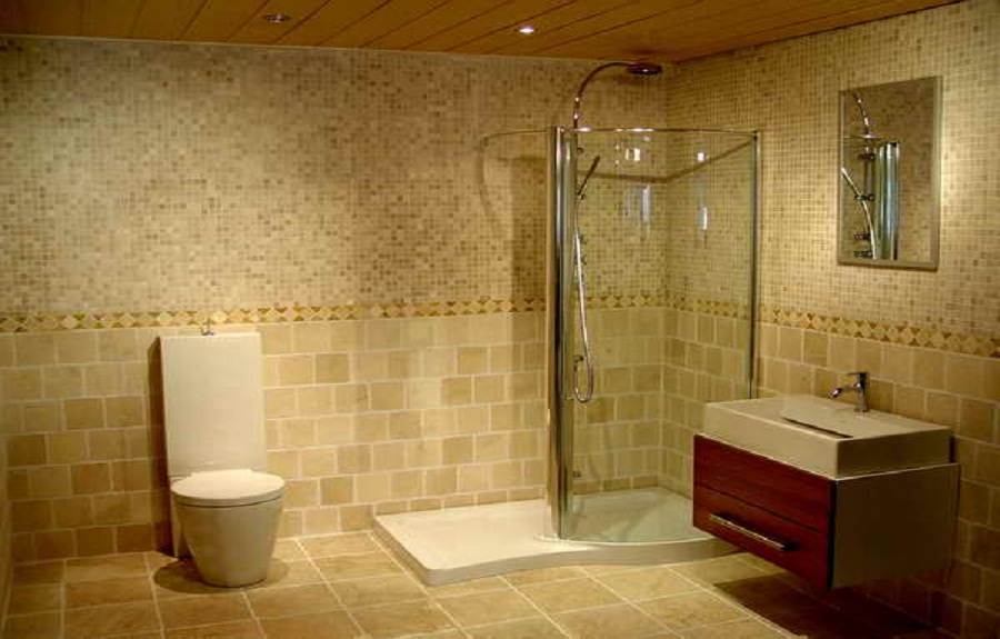 Amazing Style Small Bathroom Tile Design Ideas