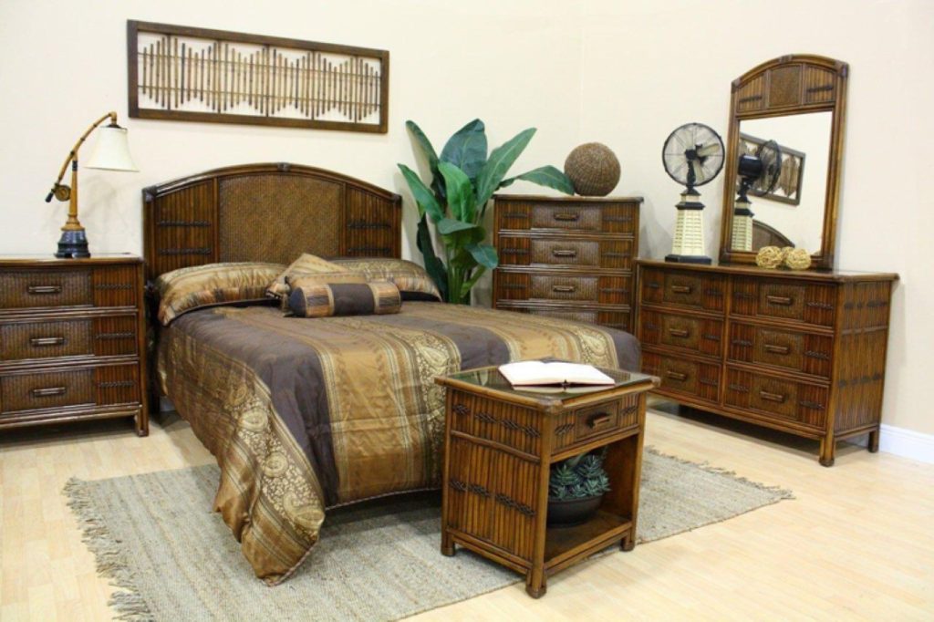 furniture Bamboo bedroom