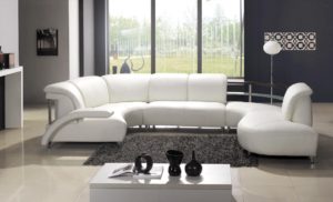 25 Leather Sectional Sofa Design Ideas