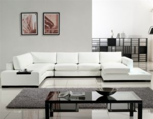 Trendy White Sectional Sofas Can Brighten Your Living Room
