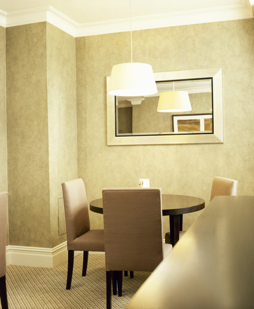 Warm Taupe Color for Dining Room