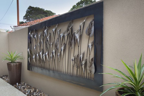 Home Outdoor Metal Wall Art