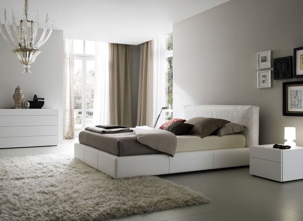 Minimalist White Bedroom Interior Design Ideas