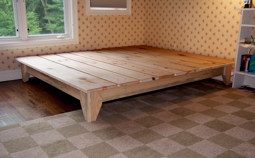 King Platform Bed Drawers Plans, Cal King Bed Frame Plans