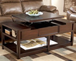 Small Coffee Table With Storage, Perfect for Small Living Room