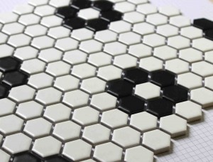 Hexagon Bathroom Floor Tile Design Ideas
