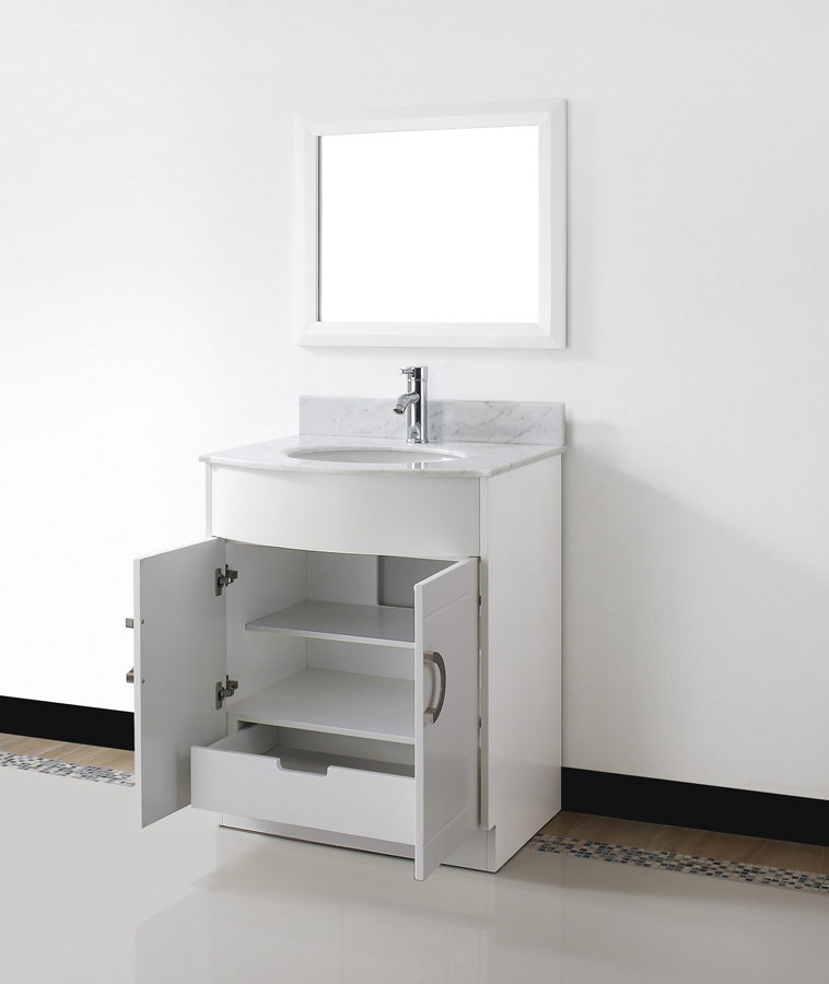 white small bathroom vanity | eva furniture