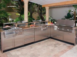Outdoor Stainless Steel Countertop Cost and Design Ideas