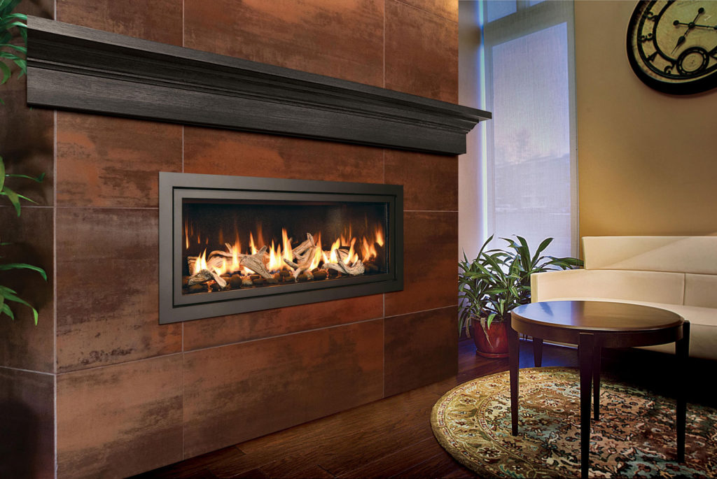 standing electric fireplace