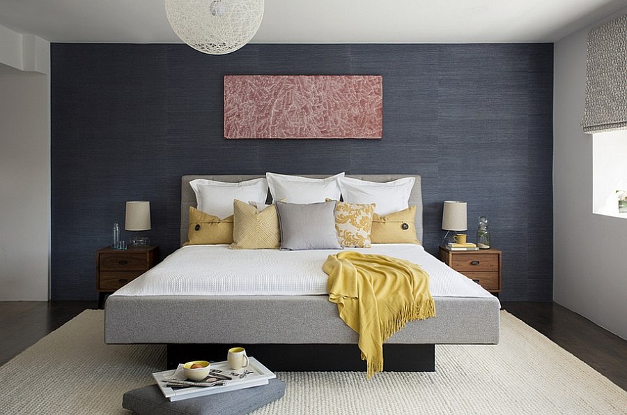 26 Best Grey  and Yellow  Bedrooms  Decorating  Ideas  EVA 