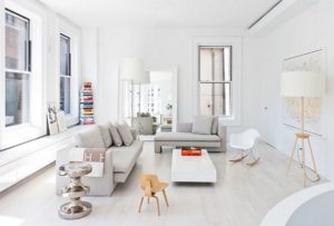 25 Elegant Monochromatic Living Room Colors in White Ideas